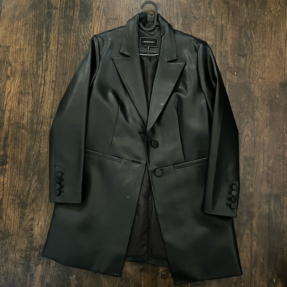 BCBGMaxAzria Black Leather Jacket